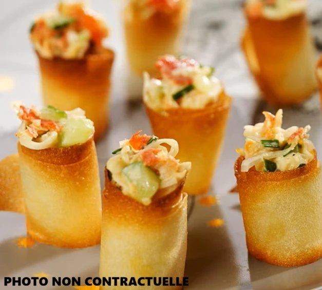 Bouchées croustillantes à la chair de crabe / 4