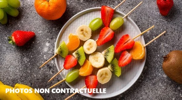 BROCHETTES DE FRUIT X3