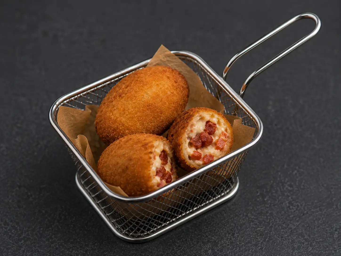 CROQUETAS JAMBON CHORIZO (3 pièces)