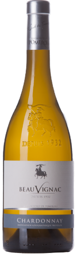 IGP COTES DE THAU - 100% CHARONNAY -Vin Blanc