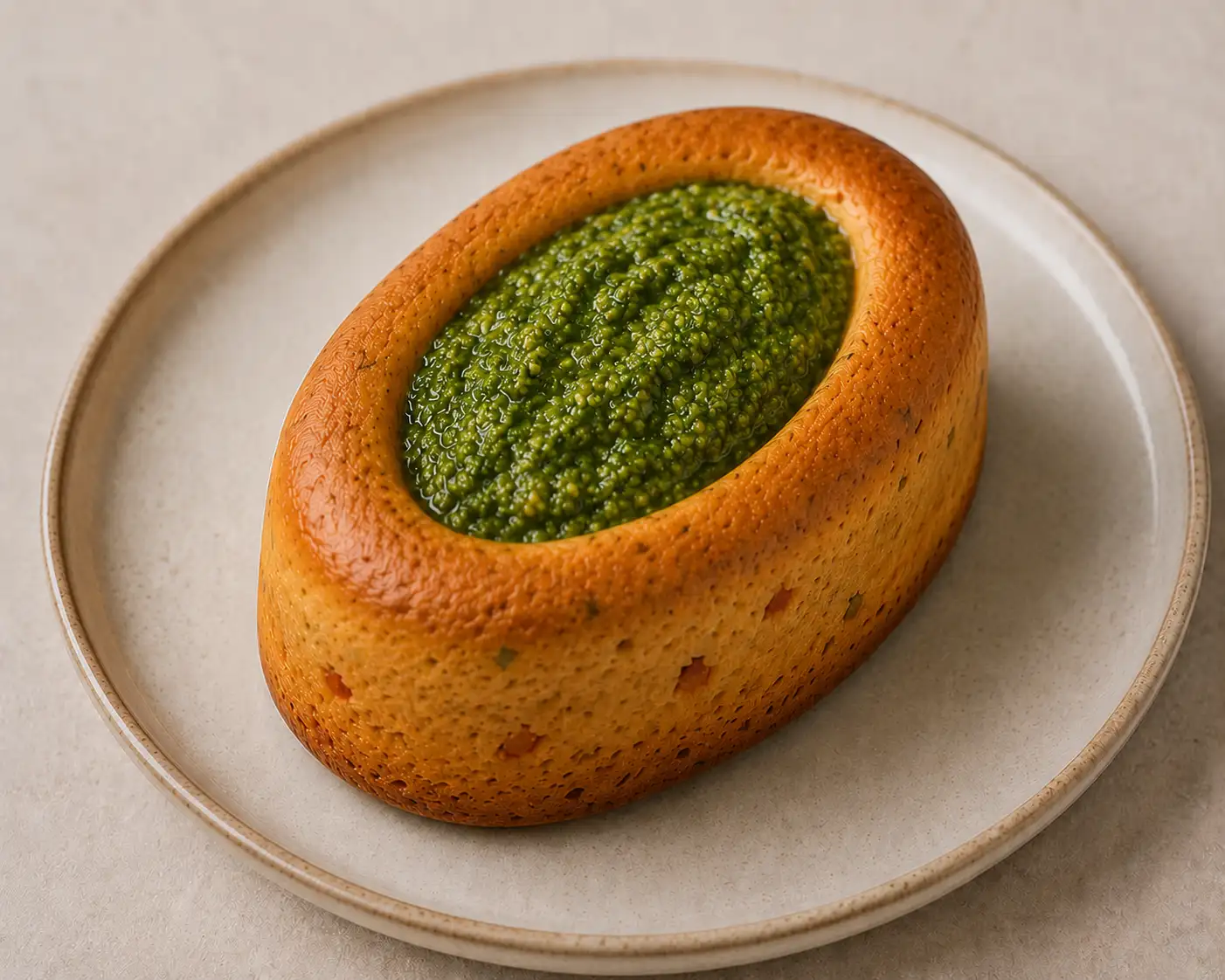 MINI CAKE CALISSON " PESTO VERT "